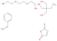 2,5-Furandione, polymer with ethenylbenzene, 2-ethyl-2-(hydroxymethyl)-1,3-propanediol and 2,2′-[1,2-ethanediylbis(oxy)]bis[ethanol], benzyl ethers