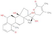 Ergosta-2,4,24-trien-26-oic acid, 6,14,17,20,22-pentahydroxy-1-oxo-, δ-lactone, (6β,17α,22R)-
