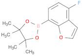 Benzofuran, 4-fluoro-7-(4,4,5,5-tetramethyl-1,3,2-dioxaborolan-2-yl)-