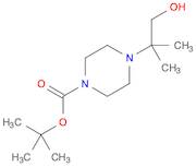 1-Piperazinecarboxylic acid, 4-(2-hydroxy-1,1-dimethylethyl)-, 1,1-dimethylethyl ester