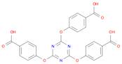 Benzoic acid, 4,4′,4′′-[1,3,5-triazine-2,4,6-triyltris(oxy)]tris-