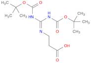 β-Alanine, N-[bis[[(1,1-dimethylethoxy)carbonyl]amino]methylene]-