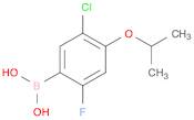 Boronic acid, B-[5-chloro-2-fluoro-4-(1-methylethoxy)phenyl]-