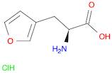 3-Furanpropanoic acid, α-amino-, hydrochloride, (S)-