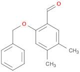 Benzaldehyde, 4,5-dimethyl-2-(phenylmethoxy)-