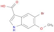 1H-Indole-3-carboxylic acid, 5-bromo-6-methoxy-