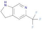 1H-Pyrrolo[2,3-c]pyridine, 2,3-dihydro-5-(trifluoromethyl)-