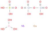 Sulfuric acid copper(2+) salt (1:1), mixt. with boric acid (H3BO3) and chromic acid (H2Cr2O7) sodium salt (1:2)