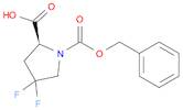 1,2-Pyrrolidinedicarboxylic acid, 4,4-difluoro-, 1-(phenylmethyl) ester, (2S)-