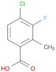Benzoic acid, 4-chloro-3-fluoro-2-methyl-