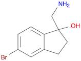 1H-Inden-1-ol, 1-(aminomethyl)-5-bromo-2,3-dihydro-