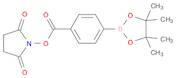 Benzoic acid, 4-(4,4,5,5-tetramethyl-1,3,2-dioxaborolan-2-yl)-, 2,5-dioxo-1-pyrrolidinyl ester