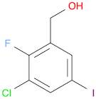 Benzenemethanol, 3-chloro-2-fluoro-5-iodo-