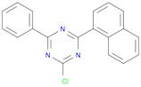 1,3,5-Triazine, 2-chloro-4-(1-naphthalenyl)-6-phenyl-