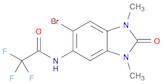 Acetamide, N-(6-bromo-2,3-dihydro-1,3-dimethyl-2-oxo-1H-benzimidazol-5-yl)-2,2,2-trifluoro-