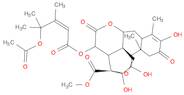 Picras-3-en-21-oic acid, 15-[[(2E)-4-(acetyloxy)-3,4-dimethyl-1-oxo-2-penten-1-yl]oxy]-13,20-epoxy-3,11,12-trihydroxy-2,16-dioxo-, methyl ester, (11β,12α,15β)-