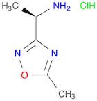 1,2,4-Oxadiazole-3-methanamine, α,5-dimethyl-, hydrochloride (1:1), (αR)-