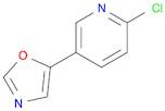 Pyridine, 2-chloro-5-(5-oxazolyl)-