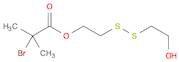 Propanoic acid, 2-bromo-2-methyl-, 2-[(2-hydroxyethyl)dithio]ethyl ester