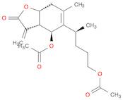 2(3H)-Benzofuranone, 4-(acetyloxy)-5-[(1S)-4-(acetyloxy)-1-methylbutyl]-3a,4,7,7a-tetrahydro-6-methyl-3-methylene-, (3aR,4S,7aR)-