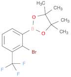 1,3,2-Dioxaborolane, 2-[2-bromo-3-(trifluoromethyl)phenyl]-4,4,5,5-tetramethyl-