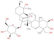 Urs-12-en-28-oic acid, 2,3,19,23-tetrahydroxy-, β-D-glucopyranosyl ester, (2α,3β,4α)-