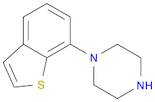 Piperazine, 1-benzo[b]thien-7-yl-