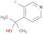 4-Pyridinemethanol, 3-fluoro-α,α-dimethyl-