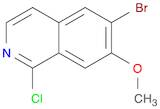 Isoquinoline, 6-bromo-1-chloro-7-methoxy-