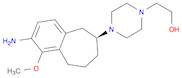 1-Piperazineethanol, 4-[(6S)-2-amino-6,7,8,9-tetrahydro-1-methoxy-5H-benzocyclohepten-6-yl]-