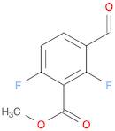Benzoic acid, 2,6-difluoro-3-formyl-, methyl ester
