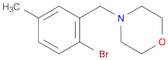 Morpholine, 4-[(2-bromo-5-methylphenyl)methyl]-