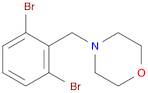 Morpholine, 4-[(2,6-dibromophenyl)methyl]-