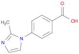 Benzoic acid, 4-(2-methyl-1H-imidazol-1-yl)-