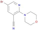 5-Bromo-2-(morpholin-4-yl)pyridine-3-carbonitrile