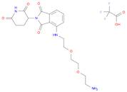 Thalidomide-PEG2-C2-NH2 TFA