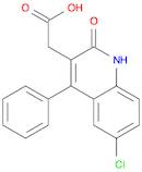 2-(6-chloro-2-oxo-4-phenyl-1,2-dihydroquinolin-3-yl)acetic acid