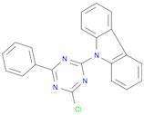 9-(4-chloro-6-phenyl-1,3,5-triazin-2-yl)-9H-carbazole