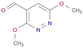 3,6-Dimethoxy-4-pyridazinecarboxaldehyde