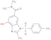 4-Hydroxy-N,N,2-trimethyl-1-tosyl-1H-benzo[d]imidazole-6-carboxamide