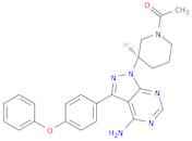 (R)-1-(3-(4-Amino-3-(4-phenoxyphenyl)-1H-pyrazolo[3,4-d]pyrimidin-1-yl)piperidin-1-yl)ethan-1-one …