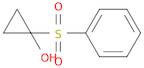 1-(Phenylsulfonyl)cyclopropan-1-ol