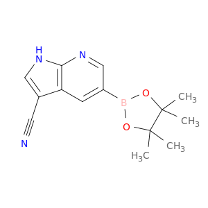 5-(4,4,5,5-Tetramethyl-1,3,2-dioxaborolan-2-yl)-1H-pyrrolo[2,3-b]pyridine-3-carbonitrile