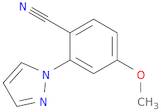 4-Methoxy-2-(1H-pyrazol-1-yl)benzonitrile