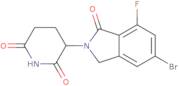 3-(5-bromo-7-fluoro-1-oxoisoindolin-2-yl)piperidine-2,6-dione