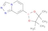 7-(4,4,5,5-Tetramethyl-1,3,2-dioxaborolan-2-yl)-[1,2,4]triazolo[4,3-a]pyridine