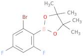 2,4-Difluoro-6-bromophenylboronic acid pinacol ester