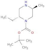 tert-butyl (2R,5S)-2-ethyl-5-methylpiperazine-1-carboxylate