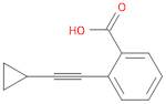 2-(2-Cyclopropylethynyl)benzoic Acid