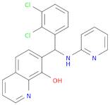 7-[(2,3-Dichlorophenyl)(pyridin-2-ylamino)methyl]quinolin-8-ol